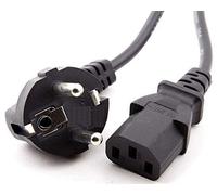 CARGADOR ESP Cable de Alimentacion Luz Red Corriente SCHUKO Ordenador Portatil PC Monitor Enchufe CPU LCD