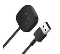 Cargador Fitbit Versa 4 y Versa 3, Fitbit Sense 2 y Sense, 1m Negro