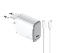 cargador gan 1c 65w + c a c 2m cabl