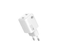 Cargador GaN Subblim 35W 2x USB-C PPS Power Delivery Compacto Blanco