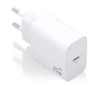 Cargador GaN AISENS A110-0938 20W 1xUSB-C PD3.0 Chip AI Compacto Blanco