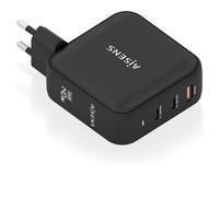 CARGADOR AISENS GAN 140W 2XUSB-C PD3.1 QC4.0 1XUSB-A QC3.0 NEGRO