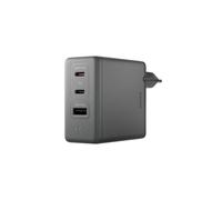 Cargador GAN de 140 W DJI Power (no Incluye el Cable), Carga rápida | Salida de 140 W, 3 puertos, control de temperatura, PD 3.1, asignación de potencia, cargador para ordenador portátil