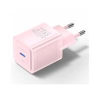 Cargador de Pared Vention FEPP0-EU GaN USB-C 20W Rosa, PPS PD 3.0 QC 3.0 Universal