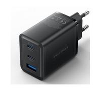 Cargador Gan de Pared Vention FERB0-EU/ 2xUSB Tipo-C/ 1xUSB/ 65W