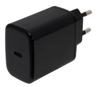 Cargador GaN Fonestar POWER-C-65 USB-C 65W Carga Rápida QC PD PPS Compacto Negro