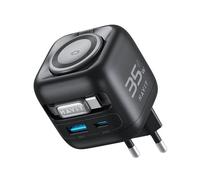 Cargador GaN Havit UC250 A-EU 35W USB-C Inalámbrico Interior Negro