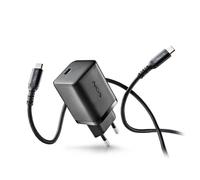 NGS Bud 65W - C - Cargador GAN 2 USB-C (PD PPS 65W) Carga Ultrarrápida con Protección Avanzada y Cable 1.5m, para Teléfonos, Portátiles y Tablets, Tecnología de Alta Eficiencia Energética