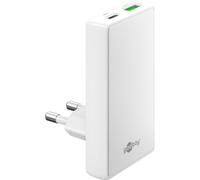 Cargador Goobay 75724 Interior USB-C y USB-A 65W Carga Rápida Power Delivery