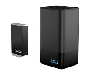 Cargador GoPro ACDBD-011-EU MAX 1600mAh Ión Litio Compacto Negro con Batería y USB