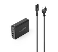 Cargador Hama 00201979 65W GaN Power Delivery 2xUSB-C 2xUSB-A Negro