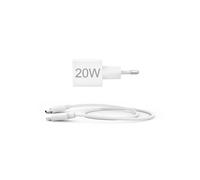 Cargador - HAMA - 20W - USB-C - 1m - Blanco