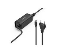 Cargador - HAMA - Adaptador de corriente USB-C - 65W - Alimentación universal - Tecnología GaN