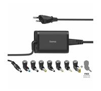 Hama | PC Cargador Universal portátil 45 (Cargador con 8 Adapt. de 15-19V/45W Compatible con Portátiles con Potencia de Carga de hasta 45W)