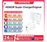 Cargador HONOR Super Charger Original de carga rápida USB EU para HONOR Magic 8 Pro, HONOR Magic 7 Pro, HONOR 400 Pro, 66W, 88W, 100W
