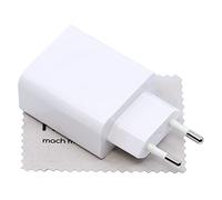 Cargador Huawei HW-100400E01 40W para Huawei P40 Pro, P40 Lite, P30 Pro, Honor V30, Mate 40 Pro, Mate 30 Pro, 20 Pro, Nova 6, 7i Super Charge (sin Cable de Datos)-con paño Limpieza de Pantalla Mungoo