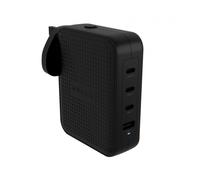 Cargador Hyper HJ1002BKWWGL 3x USB-C 1x USB-A 145w Carga Rápida Negro