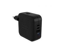 Cargador HYPER HJ1003BKWWGL 1x USB 2.0 2x USB-C 70w Carga rápida Negro (HJ1003BKWWGL)