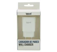 Cargador iggual USB de pared 1xUSB 5V 2A 10W compacto protección múltiple