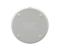 Cargador Inalámbrico 15W MAX Pad de Carga Rápida Reconocer Sensiblemente el Teléfono Inteligente para iPhone 14 13 12 Series para Samsung Galaxy Series para Nokia para Google (Blanco)