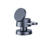 Cargador inalámbrico 3 en 1 con carga rápida Qi de 15 W para Apple Watch, Airpods/Pro, iPhone 15-11, XS, XR, X, 8 y Samsung.