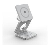 Cargador inalámbrico 3 en 1 MISURA MH08 Pro - SILVER