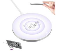 Cargador Inalámbrico 3 in 1, Magnético Wireless Charger 15W Cargador Inducción Carga con Incorporado Compatible con iPhone 16/15/14/13/12 Series, Air-Pods 3/Pro/Pro 2, Apple Watch 9/8/7/6/5/4/3/2/SE