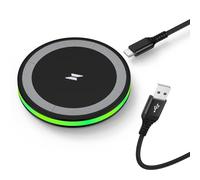 Cargador inalámbrico Android rápido de 15 W para Google Pixel 10/9/8/7, estación de carga de inducción de teléfono, carga rápida para iPhone 17, 16, 15, 14 Pro, Samsung Galaxy S26 Ultra S25 + S24 S23
