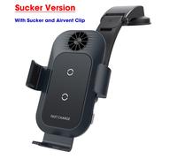 Cargador inalámbrico automático para coche con ventilación de aire para Samsung Galaxy Z Flip 4, 3,
