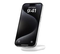 Cargador inalámbrico Belkin BoostCharge WIB007HQWH Qi2 15W magnético plegable blanco