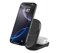 Cargador inalámbrico Belkin WIZ039KQBK Qi2 25 W 2 en 1 plegable y magnético