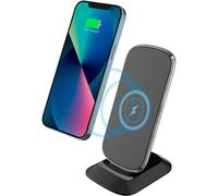 Cargador inalámbrico Bigben INDUCSTAND15WRB para móvil negro carga rápida