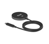Cargador inalámbrico Club 3D CAC-3027 Qi2 25W MagSafe Negro