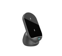 Cargador Inalámbrico con Soporte para Teléfono, Base de Carga Inalámbrica Rápida, Estación de Carga Portátil para Viajes. A