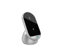 Cargador Inalámbrico con Soporte para Teléfono, Base de Carga Inalámbrica Rápida, Estación de Carga Portátil para Viajes B