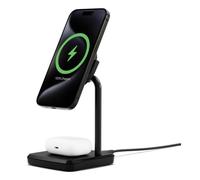 Cargador inalámbrico CYGNETT CY5098BUNCP Qi2 carga rápida 2 en 1 USB-C negro