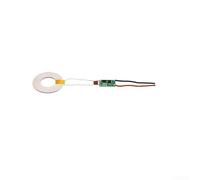 Cargador inalámbrico de 15 W, almohadilla de carga rápida, compatible con fundas, estación de inducción amigable con el sueño para auriculares de teléfono, color blanco (3)