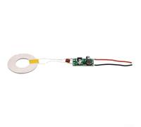 Cargador inalámbrico de 15 W, almohadilla de carga rápida, compatible con fundas, estación de inducción amigable con el sueño para auriculares de teléfono, color blanco (4)