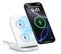 Cargador inalámbrico de 15 W para Google,cargador de estación de carga inductiva rápida para Google Pixel 9/8/7/6, Samsung Galaxy S25 Ultra/S25/S24/S23/S22/S21,iPhone 17 Pro Max/16/15,cargador para