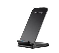 Cargador inalámbrico de 30 W, Cargador inalámbrico (Soporte), Soporte de teléfono de estación de Carga rápida for teléfono(30W Black)