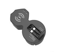 Cargador inalámbrico de coche con cables retráctiles dobles para A6 A7 S6 S7 RS6 RS7 2019-2024, base de carga rápida multipuerto compatible con todos los protocolos, accesorio negro ABS de 12 V (C)