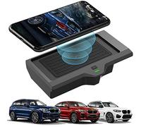 Cargador inalámbrico de Coche para BMW X3 G01 BMW X4 2019 2020 2021 Accesorios Almohadilla de Carga inalámbrica 15W Almohadilla de Carga rápida de teléfono con Puerto USB para iPhone, Galaxy