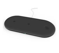 Cargador inalámbrico innovador, base de carga inalámbrica 3 en 1 con material ABS ignífugo para Apple, Samsung y más. Cambia tu forma de cargar.