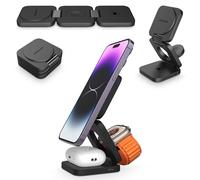 Cubenest El cargador plegable inalámbrico magnético 3 en 1 E310 gris