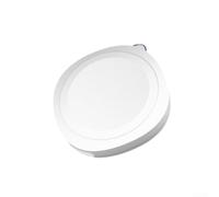 Cargador inalámbrico magnético, portátil para Samsung y para relojes Pixel, carga rápida para adaptador de corriente de viaje ABS (blanco)