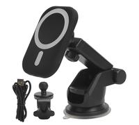 Cargador inalámbrico magnético revolucionario con certificación Qi y MagSafe para una carga magnética segura, fiable y rápida.