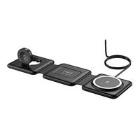 Cargador inalámbrico MagSafe 3 en 1 para iPhone, estación de carga inalámbrica plegable para iPhone 15-12 Pro Max Plus Iw
