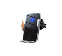 Cargador inalámbrico para coche con tecnología innovadora, dispositivo de sujeción automática de carga rápida compatible con Qi para una amplia