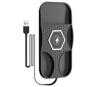 Cargador inalámbrico para coche, soporte de 15 W de carga rápida inalámbrica, compatible con SUV Pickup Sedano para rutas Casa-Trabajo y Viajes