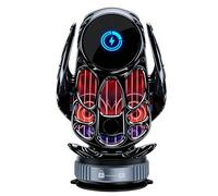 Cargador inalámbrico para coche, soporte de navegación para salpicadero, cargador rápido de succión de 15 W, carga inalámbrica Qi de alta clase para desplazamientos diarios, control de música